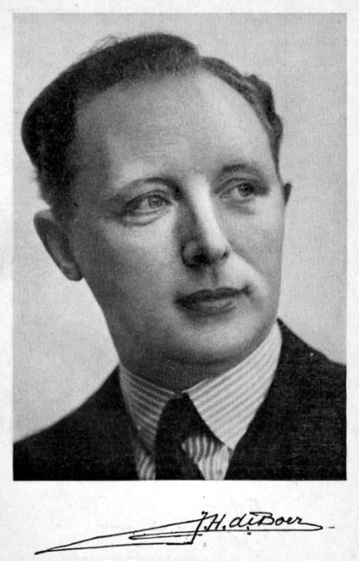 Prof. dr. J. H. de Boer, 1947