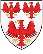 Escudo de armas de Queens College Oxford.svg