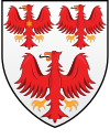 Queens College Oxford Coat Of Arms.svg