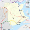 Carte des compagnies de chemins de fer