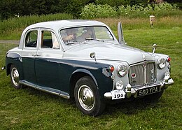 Un Rover P4 80 din 1960