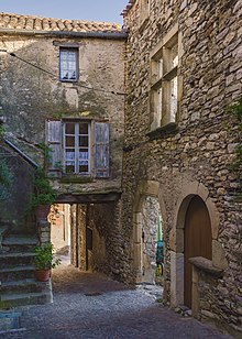 Une ruelle dans le village