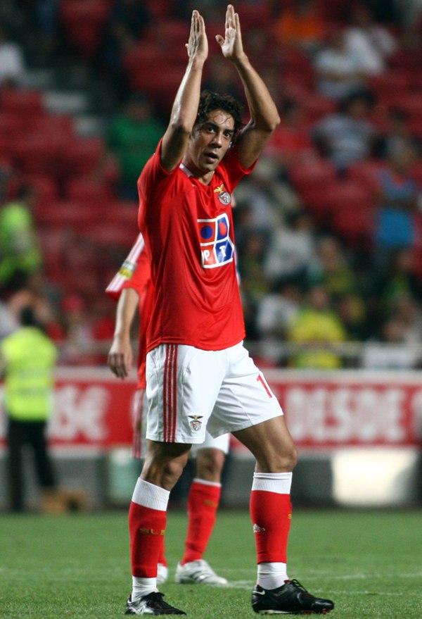 Costa with Benfica in 2007