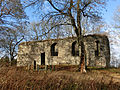 Södra Härene kyrkoruin och ödekyrkogård.