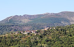 Skyline of Monforte de la Sierra