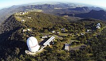 Anglo-Australian telescope, Siding Spring SSO overhead image.JPG