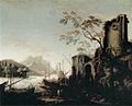 „Marina su bokštais“ (po 1645, Piti rūmai, Florencija)