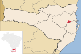 Botuverá - Mapa