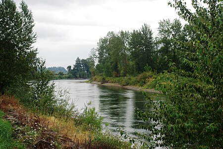 Santiam River near I 5