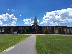 Satterlee Hall at SUNY Potsdam Satterlee Hall SUNY Potsdam, July 2016.jpg