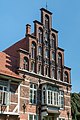 Deutsch: Giebel des Ostflügels von Schloss Bergedorf in Hamburg-Bergedorf.