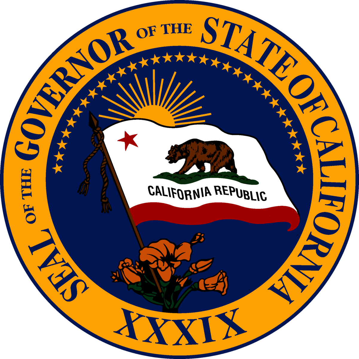 state of california seal logo