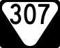 Маркер State Route 307