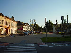 Senec: Polohopis, Časti mesta, Dejiny