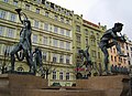 Tančící fontána, Praha, Senovážné náměstí