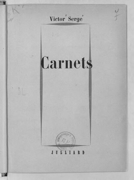 File:Serge - Carnets, 1952.djvu