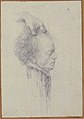 Severed head, said to be that of Maximilien-François-Marie-Isidore de Robespierre (1758-1794), guillotined July 28, 1794 (10 Thermidor, An II) MET 62.119.8b.jpg