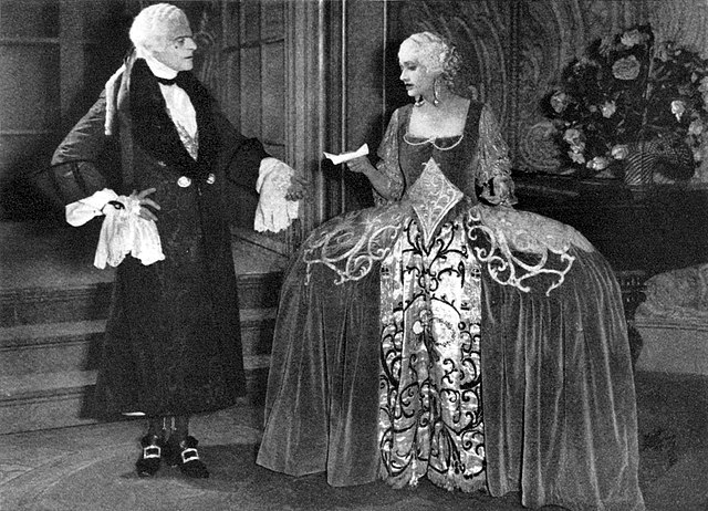 Sherman and Katharine Cornell in the Broadway production of Casanova (1923)