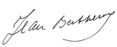 signature de Jean Bertheroy