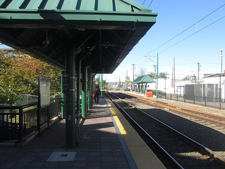 Silver Lake station Map Railway station Belleville Township