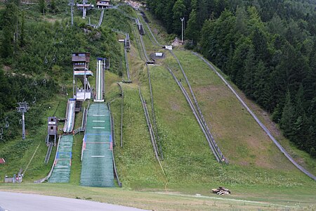 Skisprungschanzen Chiemgau Arena Ruhpolding