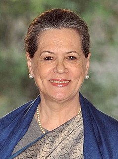 Sonia Gandhi Indian politician