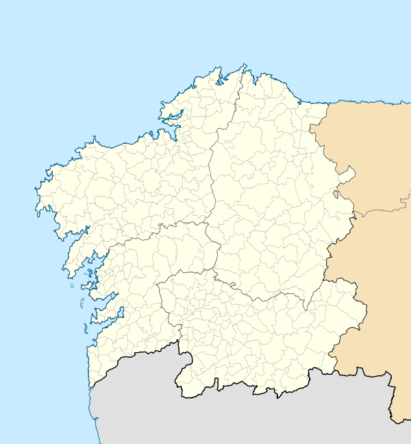 Spain Galicia location map.svg