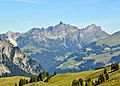 Spillgerte (de-Wikipedia-Artikel), (mountain in Simmental, July 2014 in Switzerland)