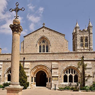 <span class="mw-page-title-main">St. George's Cathedral, Jerusalem</span> Church in East Jerusalem