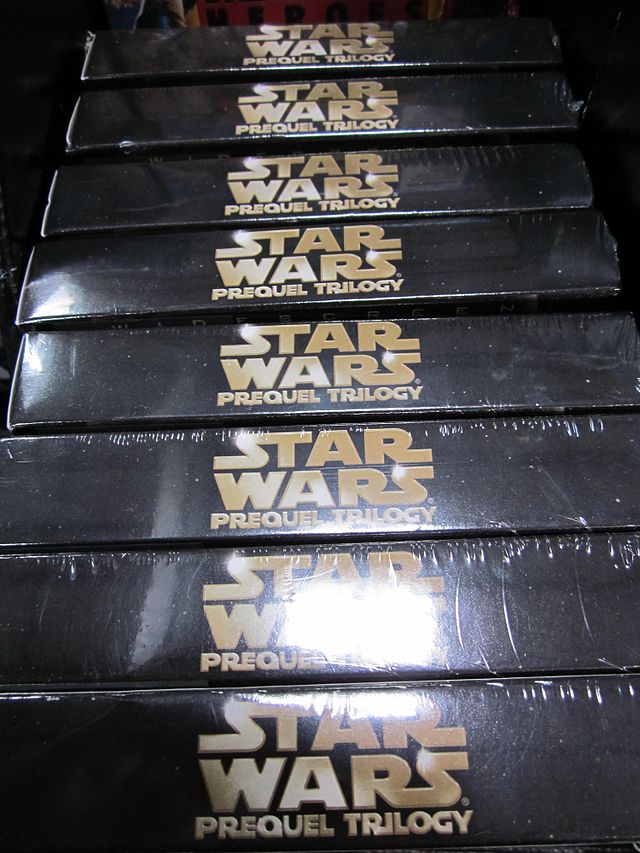 File:Star Wars Prequel Trilogy DVD box set at Costco, SSF ECR.JPG -  Wikimedia Commons