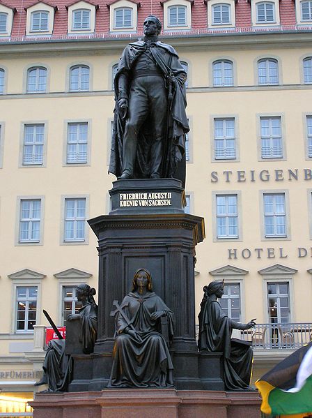 File:Statue Friedrich August II König von Sachsen in Dresden.JPG