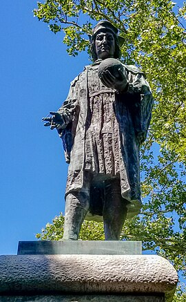 Statue of Christopher Columbus (New Haven, Connecticut).jpg