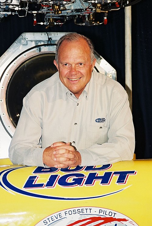 Fossett in September 2002