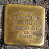 Stolperstein Julia Wolff