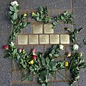 Stolpersteine für Familie Blumenkranz, 2018