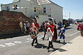 Street entertainment, Yarmouth Old Gaffers Festival, Yarmouth, Isle of Wight.