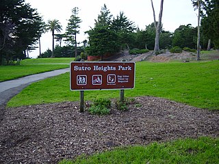 <span class="mw-page-title-main">Sutro Heights Park</span> Public park in western San Francisco, California