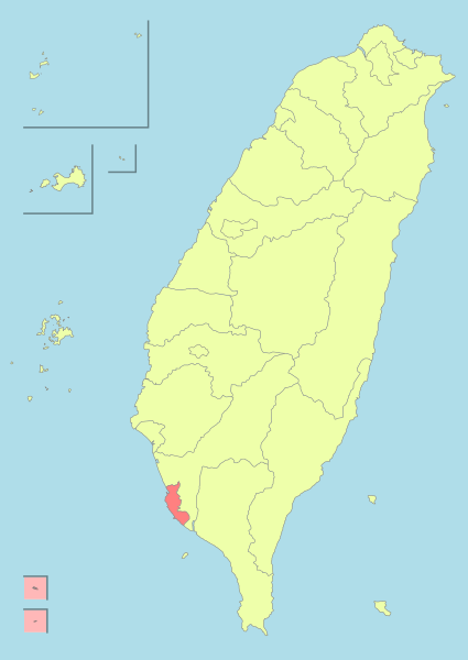 File:Taiwan ROC political division map Kaohsiung City.svg