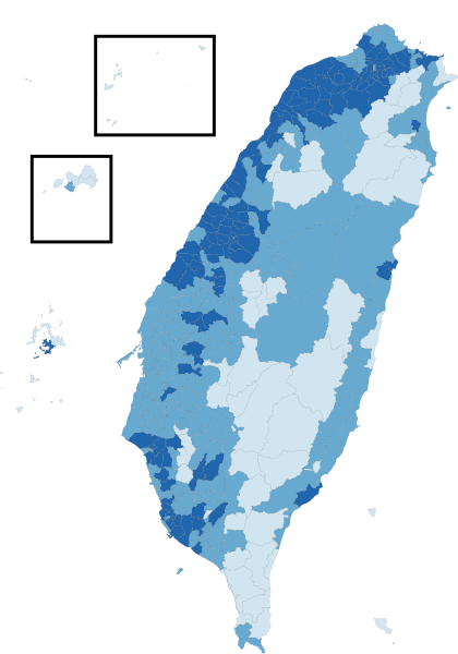 File:Taiwan presidential election map detailed 1996.svg
