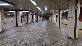 <span class="mw-page-title-main">Takaoka Station (Nagoya)</span> Metro station in Nagoya, Japan