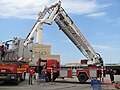 Tel Aviv fire department's hydraulic platform