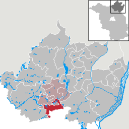 Läget för kommunen Temmen-Ringenwalde i Landkreis Uckermark