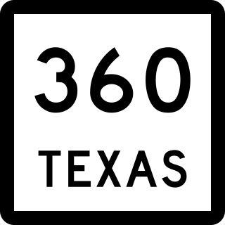 <span class="mw-page-title-main">Texas State Highway 360</span> State highway in Texas