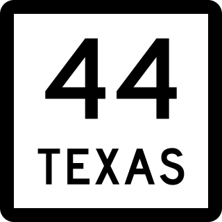 <span class="mw-page-title-main">Texas State Highway 44</span> State highway in Texas