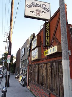 <span class="mw-page-title-main">The Baked Potato</span> Jazz club in Los Angeles, California