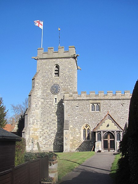 File:The Church Tower and South Porch, Buckland - geograph.org.uk - 2900024.jpg