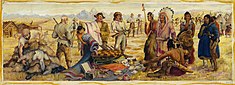 The Fur Traders (Study for St. Anthony, Idaho Post Office Mural) SAAM-1985.8.26 1.jpg