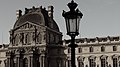 Lanterne posée couronne Napoléon III Louvre, Paris