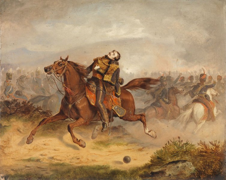 File:Thomas Jones Barker, The Charger of Captain Nolan Bearing Back his Dead Master to the British Lines, 1855, National Gallery of Ireland.tif