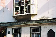 Thomas Paine's house in Lewes